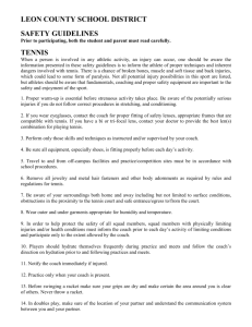 Tennis - Leon County Schools