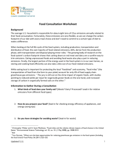 Food Consultation Worksheet, updated 5.11