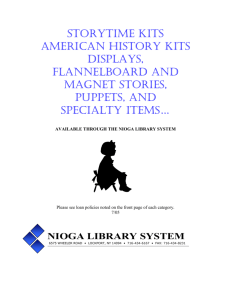 Storytime Kits - Nioga Library System