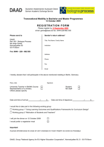 registration form