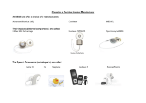 Cochlear Implant Options: A Manufacturer Comparison Guide