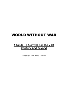 Microsoft Word Doc - World Without War