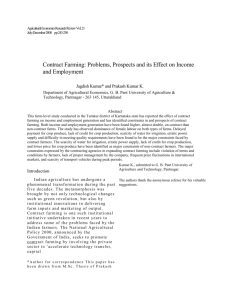 Agricultural Economics Research Review Vol. 21 July