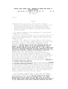 Act of Jun. 11, 2008,PL 173, No. 23 Cl. 16