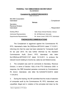 view - Federal Tax Ombudsman Pakistan