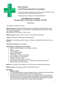 Draft minutes LPC Meeting july 10th 2014(v3)