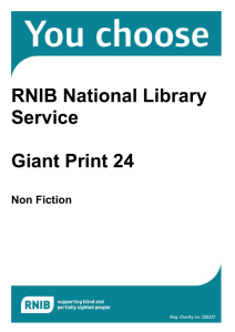 Non-fiction book list for giant print (Word)