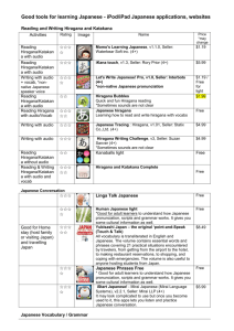 Good tools for learning Japanese - iPod/iPad Japanese applications