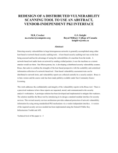 Detecting security vulnerabilities in large heterogeneous networks is