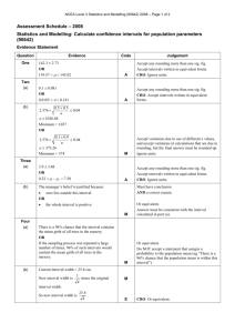 Assessment Schedule 2008