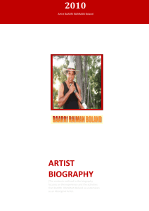 Artist Biography Rainman Boland