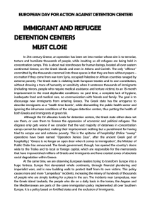 european day for action against detention centers