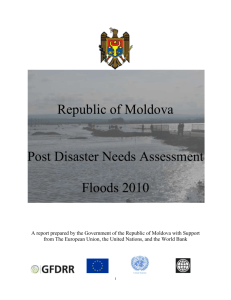 Post Disaster Needs Assessment Floods 2010