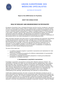 role of biology and neuroscience in psychiatry
