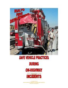 CA - Safe Veh Practices Drill