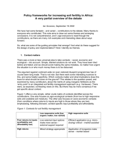 SOILS Frameworks - Future Agricultures Consortium