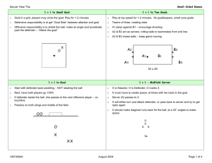 Small-Sided Games