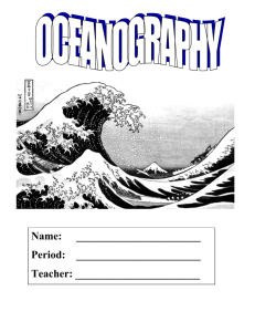 Oceanography Packet