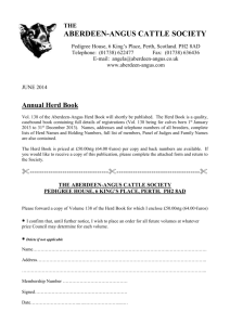 to your order form - Aberdeen Angus Cattle Society