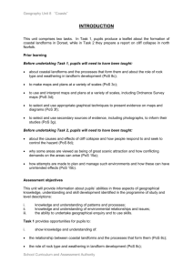 Bucks CC - KS3 Geography - QCA Scheme of Work, Unit 8, Coastal