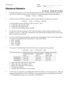 CHAPTER 9: STUDY QUESTIONS