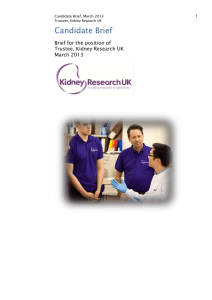 March 2013 - Kidney Research UK