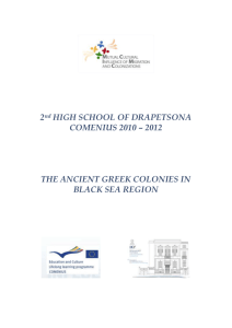 Greek colonies Black Sea - English
