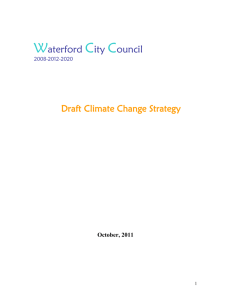 Climate Change Strategy 2008-2012