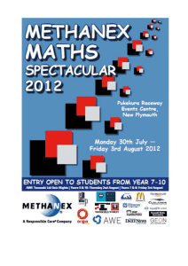 Maths Spectacular Booklet 2012