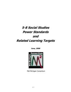 5-8 Social Studies