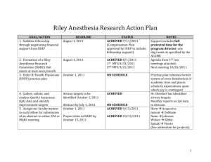 CURRENT_Riley_Anesthesia_Research Action_Plan