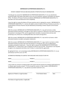 HIPAA Release Form - Nephrology & Hypertension Associates, PC