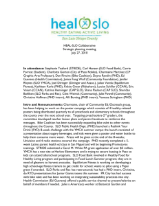 HEAL-SLO-Quarterly-Minutes-7-27-10