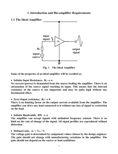 1 Introduction and Bioamplifier Requirements Full