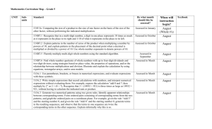 Algebra 2 – Traditional Pathway