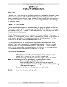 pH METER - AMC Safety