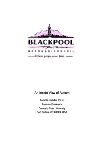 An Inside View Of Autism by Blackpool Borough