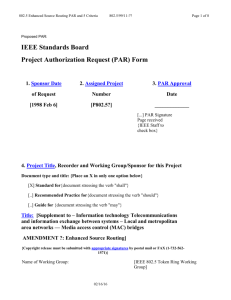 EnhancedSourceRoutePar-5C - IEEE 802 LAN/MAN Standards
