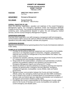 Public Safety Director (2) - County Commissioners Association