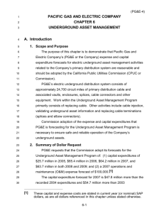 A. Introduction - Pacific Gas and Electric Company