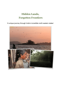 Hidden Lands Forgotten Frontiers 2015