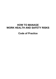 How to Manage Work Health and Safety Risks