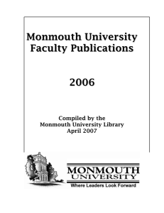 Art and Design - Monmouth University Library