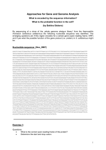 ExPASy Proteomics (protein sequences and indentification)