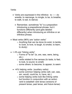 Verbs