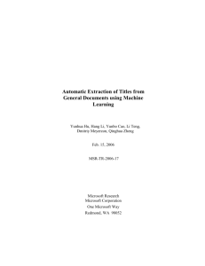 tr-2006-17 - Microsoft Research