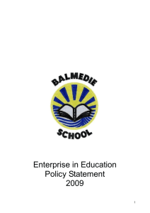 enterprise - Balmedie School