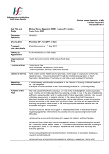 NRS0351 Liaison - Job Specification (