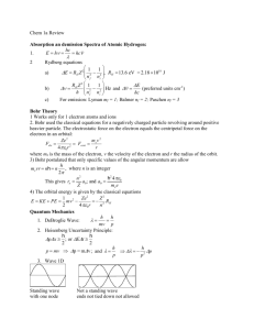 Chem 1a Review