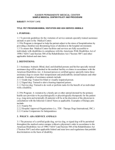 Policy and Procedure Sample